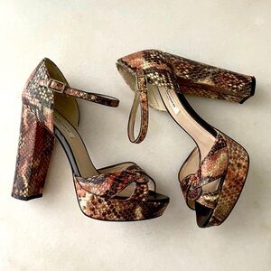 L.K. Bennett Phyton Platform Sandals